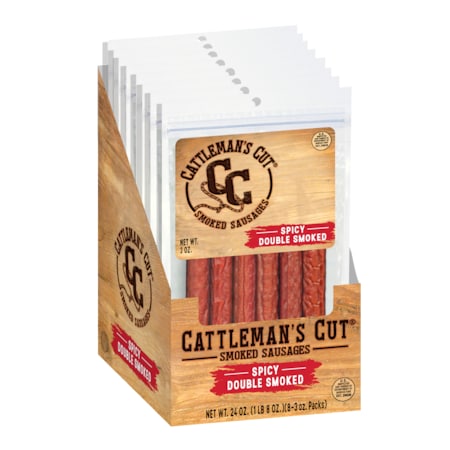 Cattlemans Cattlemans Cut Spicy Sticks 3 oz., PK64 53306